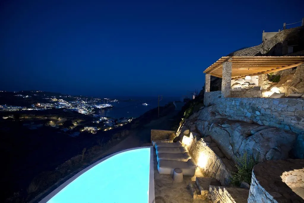 Villa Azurite With Heated Pool By Diles Villas Psarrou 0*,